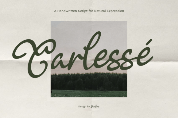 Carlessé Font: Elevating Web Design with Poetic Elegance