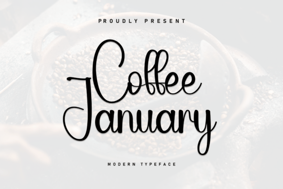 Coffee January Font: A Web Designer’s Take on Sophisticated Handwritten Typography