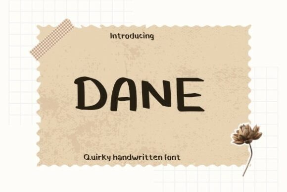 Dane: A Handwritten Font for Small Business Branding
