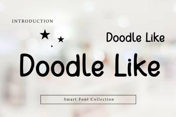 Doodle Like: A Playful Handwritten Font for Creative Projects