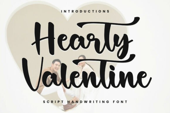 Hearty Valentine: A Sweet Script Handwritten Font for Business Branding