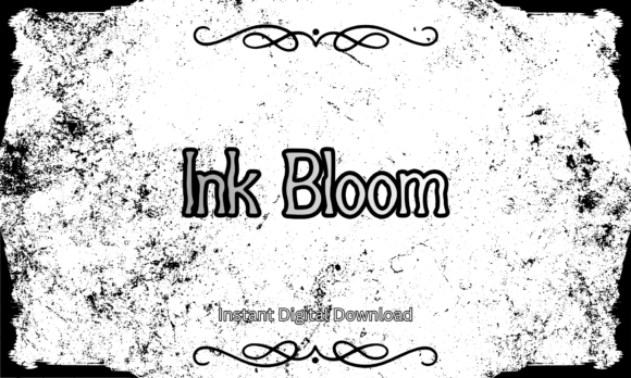 Ink Bloom: A Bold Script Font for Handmade Branding and Business Design