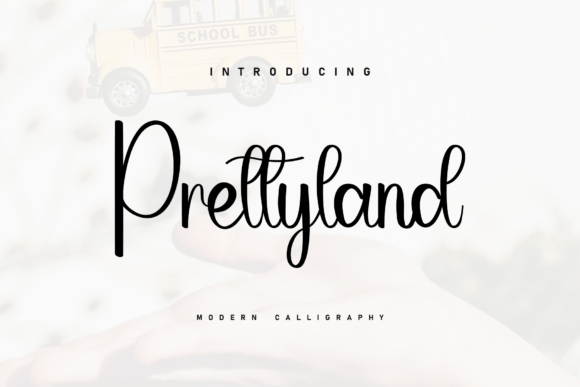 Prettyland: A Handwritten Font That Elevates Small Business Branding