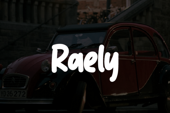 Raely: A Handwritten Font for Small Business Branding