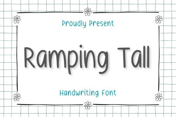 Ramping Tall: A Handwritten Script Font for Elegant Web Design