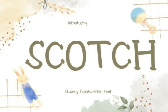 Scones: A Hand-Crafted Font for Expressive Editorial Design