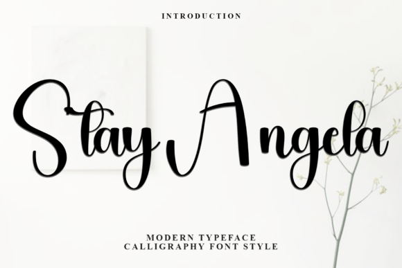 Stay Angela: A Beautiful Script Font for Modern Web Design