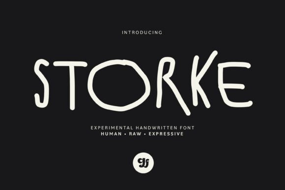 Storke: An Experimental Handwritten Font That Elevates Small Business Branding