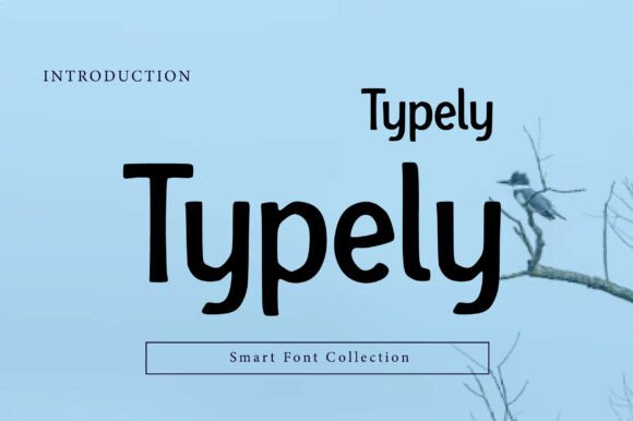 Typely: A Clean Handwritten Sans Display Font for Modern Branding
